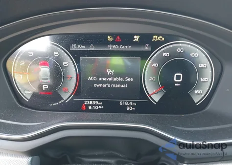 2025 Audi A5 Sportback Premium 45 Tfsi S Line Quattro S Tronic из США, поврежденный, VIN WAUDACF58SA004679